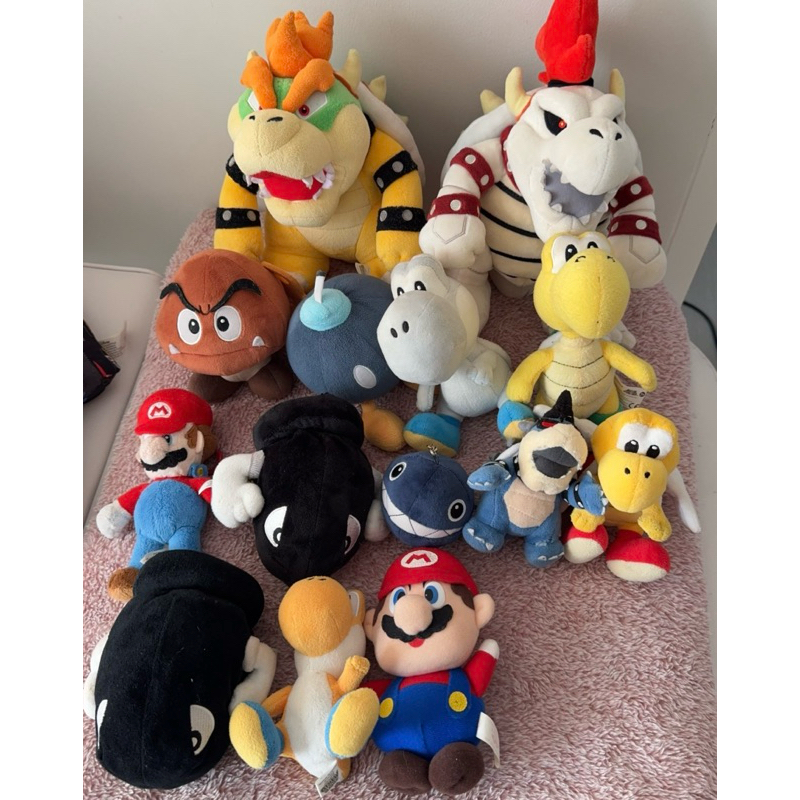 ตุ๊กตามาริโอ้ มาริโอ คละแบบคละลาย ลิขสิทธิแท้ nintendo mariokart นินเทนโด้ kuppa