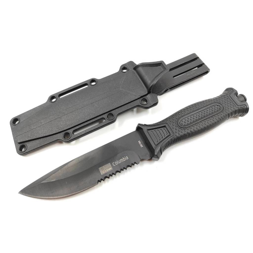 มีดเดินป่า Columbia USA SABER รุ่น 2918A ปลอกABS พร้อมจัดส่ง