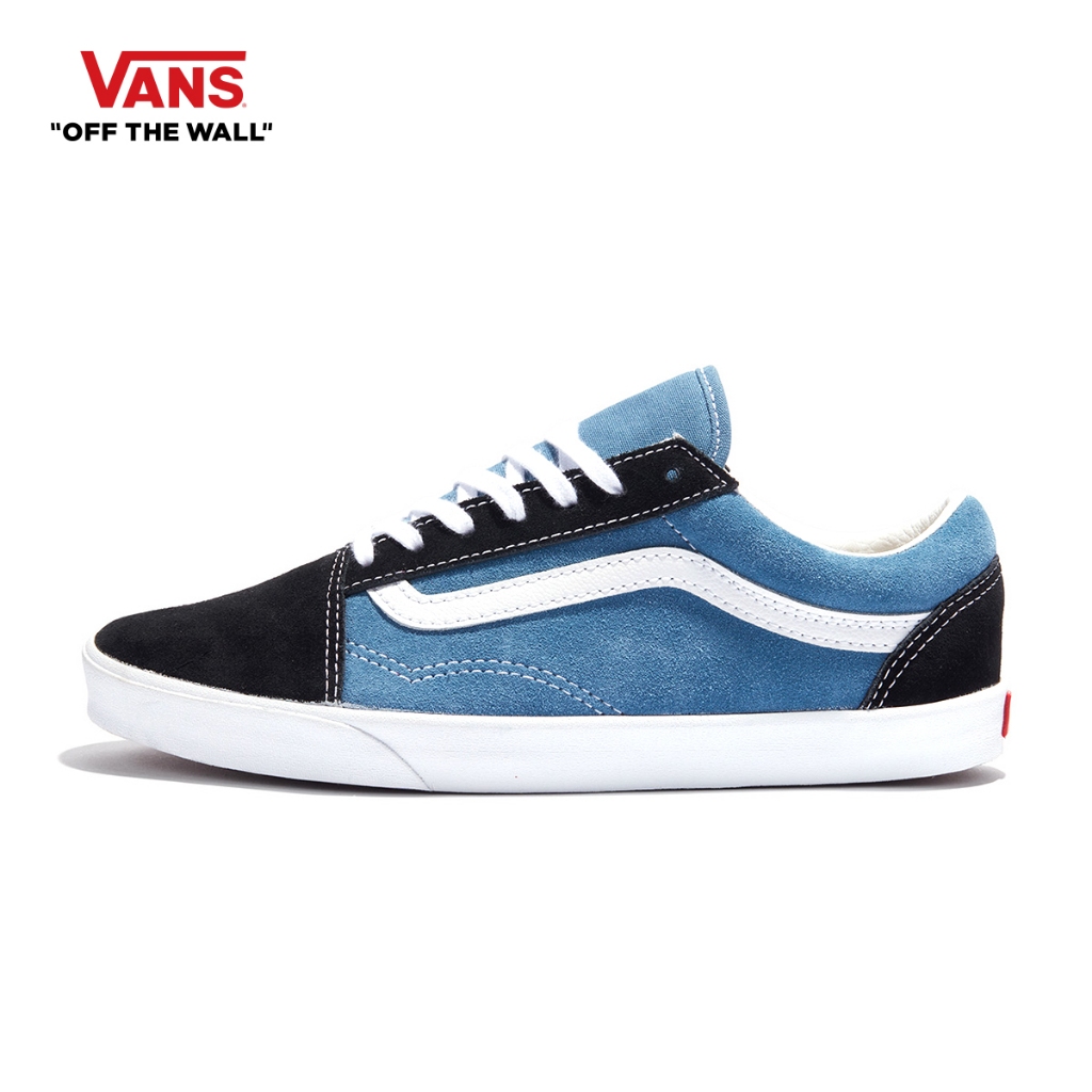 VANS OLD SKOOL LOWPRO - NAVY รองเท้า ผ้าใบ VANS ชาย หญิง