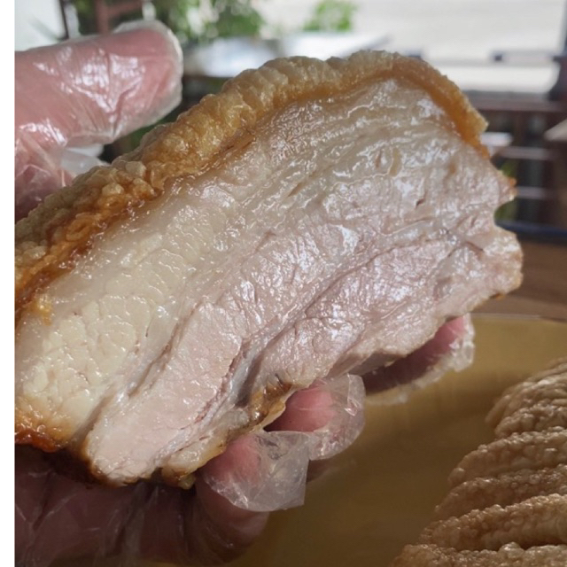 หมูกรอบสำเร็จรูป พร้อมทาน ทำสดใหม่รอเตรียมสินค้า1-2 วัน (หมูกรอบจ่านนท์) - รูปที่ 4