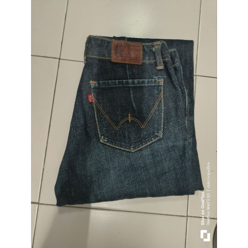 กางเกงยีนส์ Edwin มือสองเอว 28