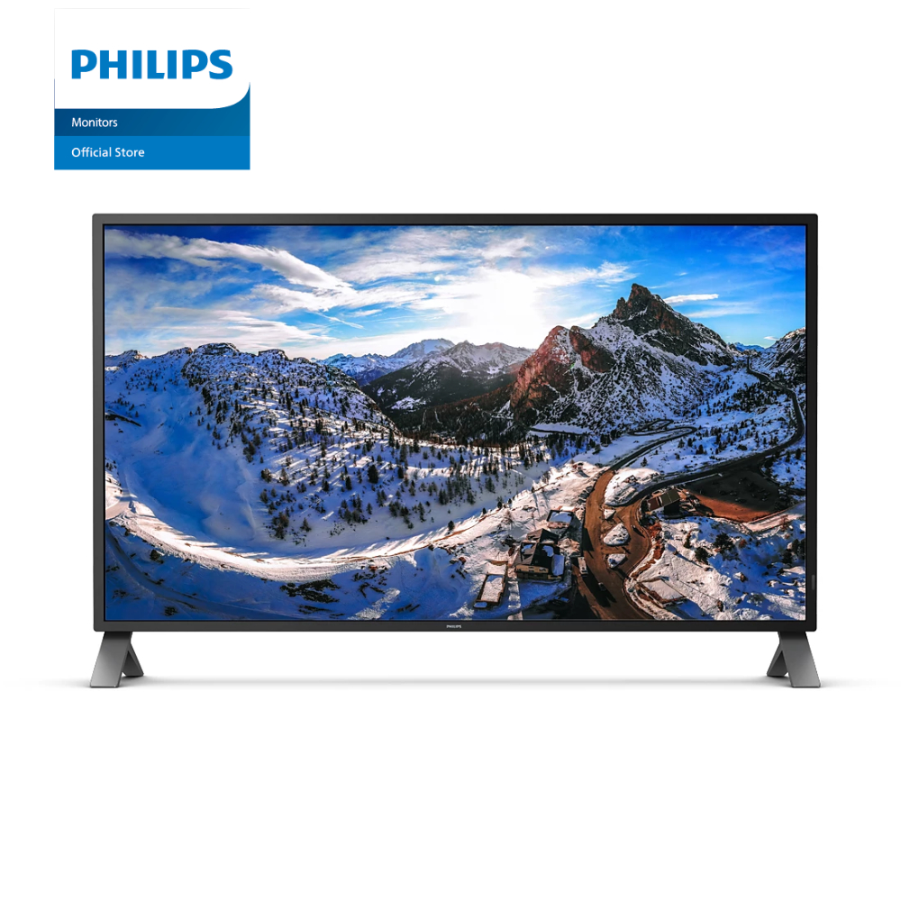 PHILIPS 438P1/67 Brilliance MONITOR (จอมอนิเตอร์) 42.51" IPS 4K 60Hz 5MS