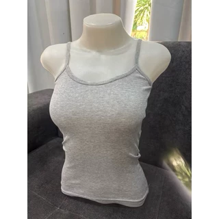 เสื้อสายเดี่ยวยาว ขนาดฟรีไซส์ ผ้ายืดตามตัว ใส่สบายไม่ร้อน