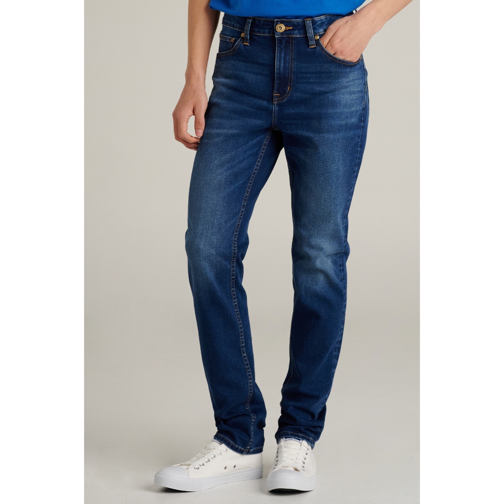 Mc jeans กางเกงยีนส์ผู้ชาย ทรงขาเข้ารูป (Slim) สียีนส์ฟอกกลาง MMSZ229
