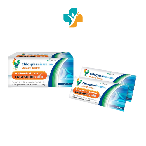 แก้แพ้ CPM 2 mg BLHUA 10's