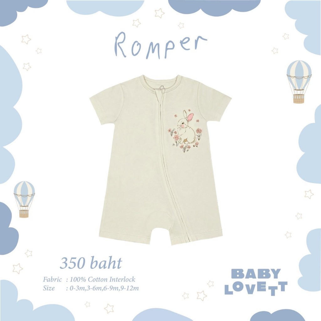 (FEB2025) Soft – Romper Zipper ราคา ถูกที่สุด ดีลบีเคเค แกลเลอรีภาพที่ 7