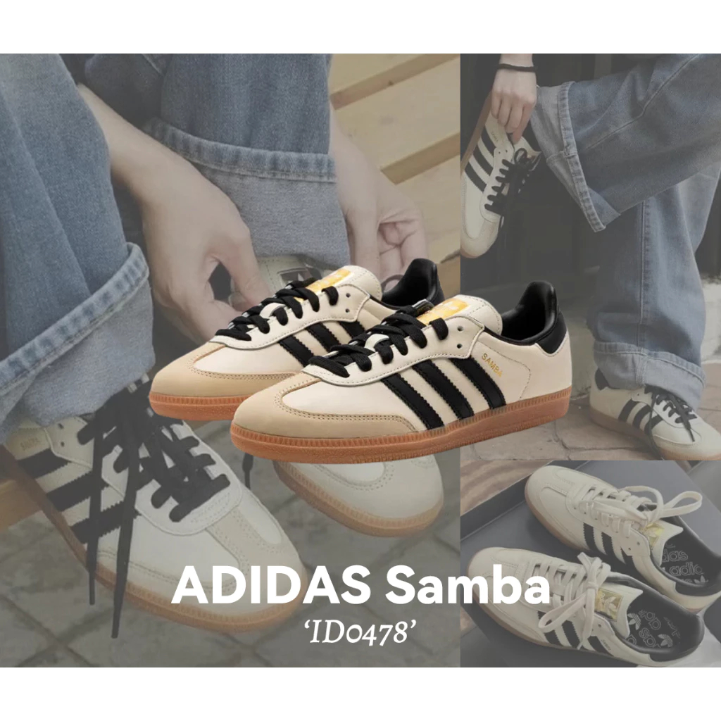 ของแท้ 100% Adidas Originals Samba OG B75806 / ID2055 / IG4450 / ID0492 / ID1447 / ID0478 ไม่จำกัดเพศ Shoes