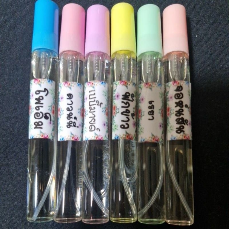 [มีสินค้าพร้อมส่ง] น้ำหอมขนาดพกพา 10ml (1ขวด) ราคาถูก