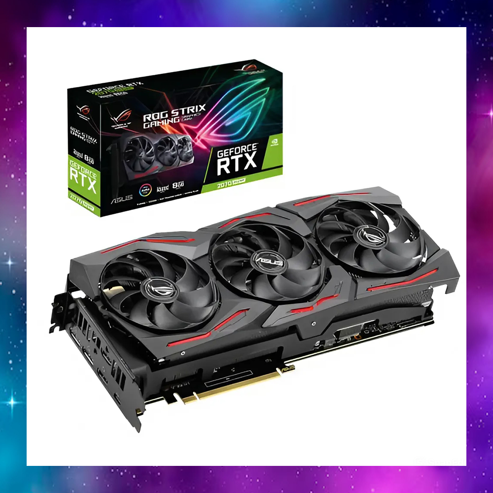 VGA (การ์ดแสดงผล) ASUS ROG STRIX RTX2070SUPER 2070S A8G GAMING - 8GB GDDR6 ใช้งานปกติ