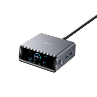 ANKER Prime Fast Charger Station หัวชาร์จ 250W 6-Port GaN USB-C สำหรับ iPhone 17/16 Samsung S26 Ultra/Laptop A2345