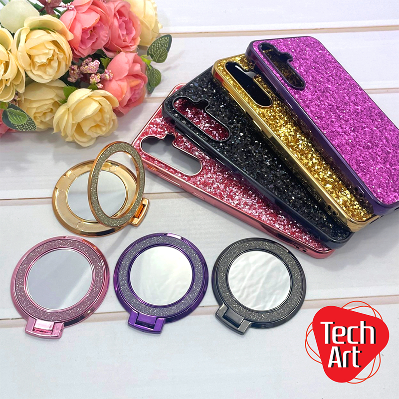 เคสกากเพชรมีแหวนกระจก Vv V40 V40lite V40Pro Y02 Y02A Y02T Y03 Y03T Y3s Y18 Y19s Y200 Y300