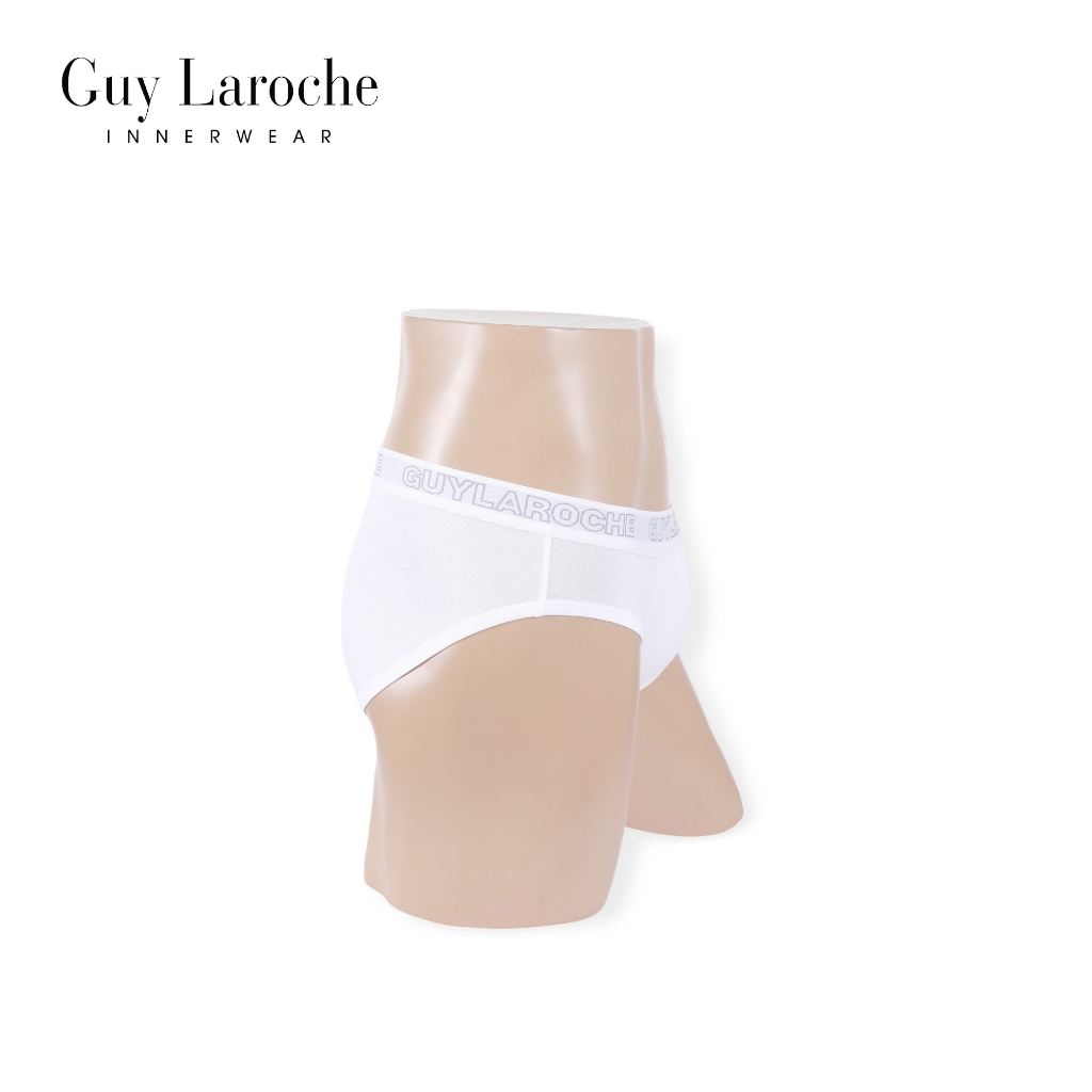 Guy Laroche سليب رجالي ناعم — أبيض (قطعتان) — صورة 5