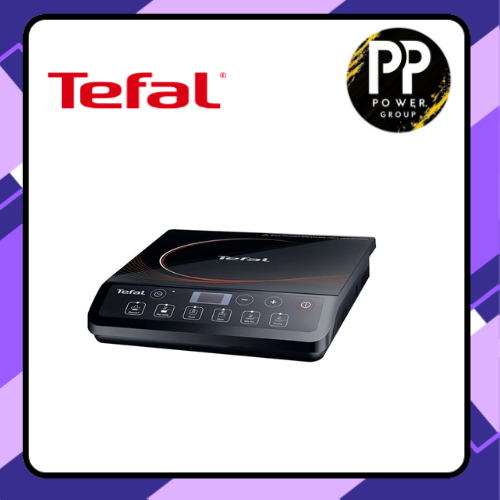 TEFAL เตาแม่เหล็กไฟฟ้า รุ่น IH201868 สีดำ (2,100วัตต์) ไม่แถมหม้อเเละ เตาแม่เหล็กไฟฟ้า TEFAL  รุ่น E