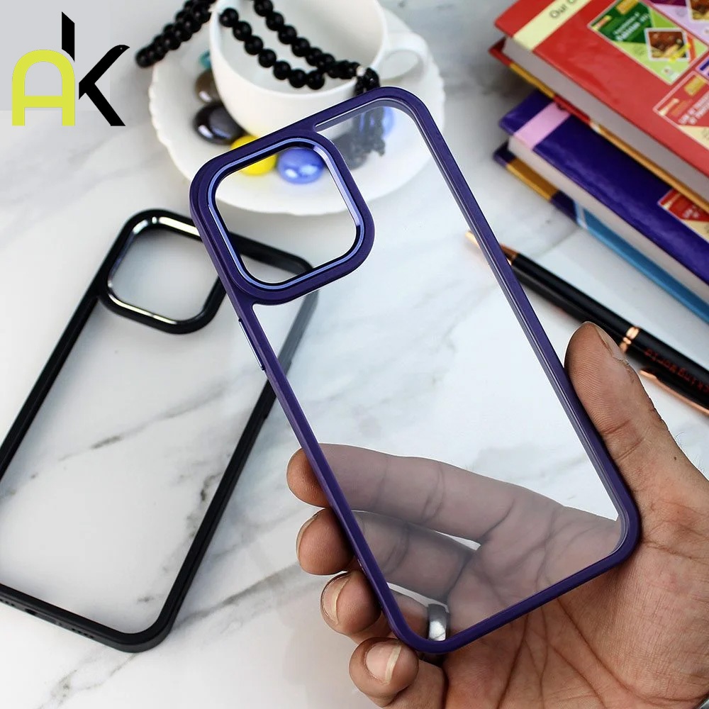 AK อัครเคสไอโฟน13 เคสไอโฟนคริลิคพีซีแข็ง+ซิลิคอน กันกระแทก Case For iPhone 16 11 xr 12pro 6 7 8 Plus 14 X&XS 15PROMA