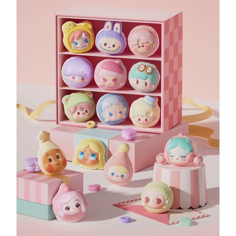 พร้อมส่งจากไทย🇹🇭🇹🇭🇹🇭กล่องสุ่ม ป็อปบีนมาการอง แบบเลือกตัวได้ Pop mart 𝐏𝐎𝐏 𝐁𝐄𝐀𝐍 𝐌𝐚𝐜𝐚𝐫𝐨𝐧 𝐃𝐞𝐬𝐬𝐞𝐫𝐭 𝐒𝐞𝐫𝐢𝐞𝐬 𝐁𝐨𝐱