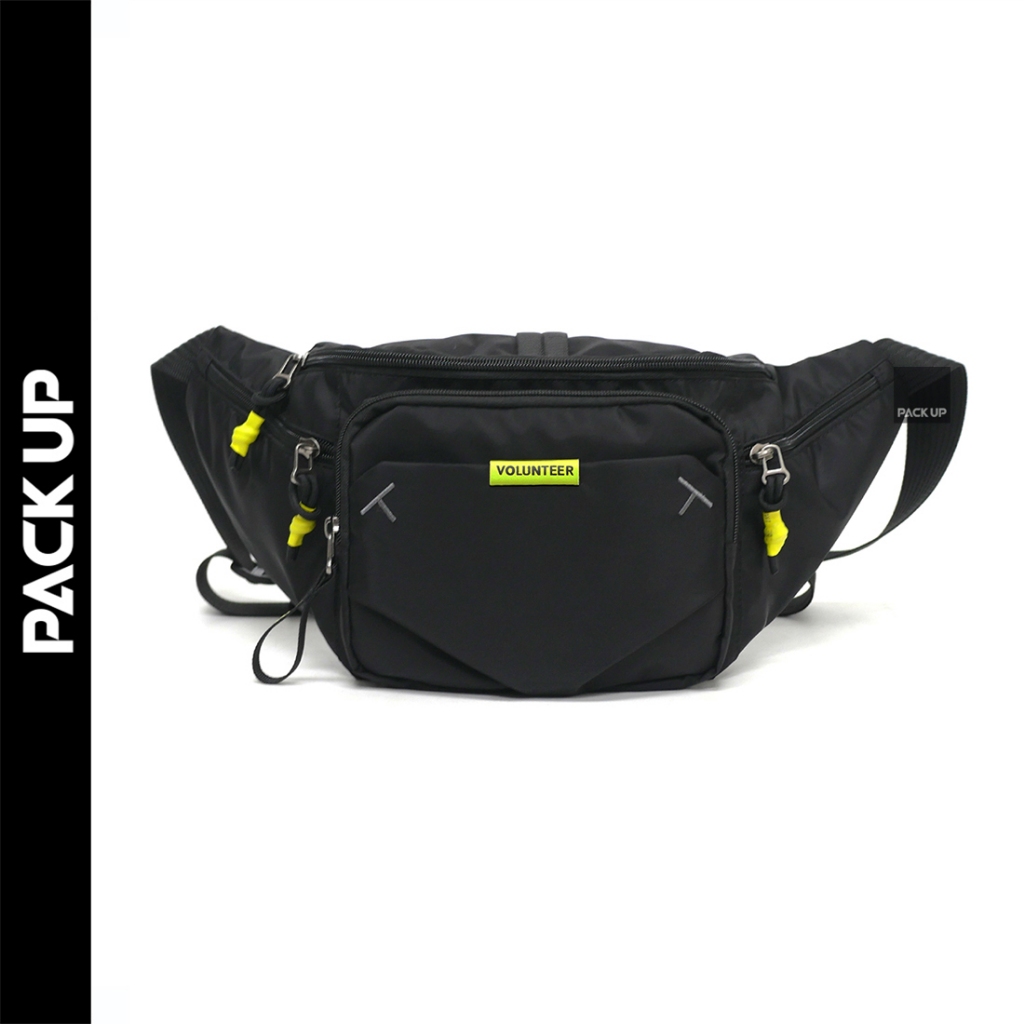 𝗣𝗔𝗖𝗞 𝗨𝗣 กระเป๋าคาดเอว กระเป๋าคาดอก Volunteer รุ่น 1843-11