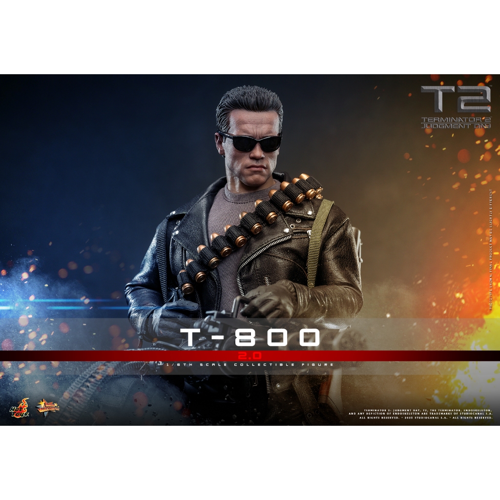 พรีออเดอร์ HOT TOYS MMS 795 TERMINATOR 2 JUDMENT DAY : T-800 (2.0)