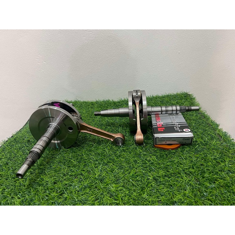 ข้อเหวี่ยง W125 RC,5,7,9,10 งานยืดถ่วงใหม่ กัดแก้มไล่เบา CNC ก้านเทนกิ มีให้เลือกหลายขนาด อะไหล่มอไซค์ สินค้าคุณภาพ