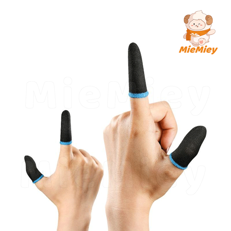 ถุงนิ้วเล่นเกม ถุงมือเล่นเกมส์ ถุงนิ้ว pubg ถุงมือเล่นเกม ถุงนิ้วใส่ได้ทุกนิ้ว​ Pubg Rov Call of duty free fire กันลื่น - รูปที่ 4