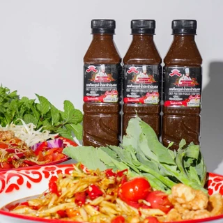 น้ำปลาร้าเชฟไพรฑูรย์ สูตรนัวกลมกล่อม แพ็ค 6 ขวด (ขวดละ 400ml)