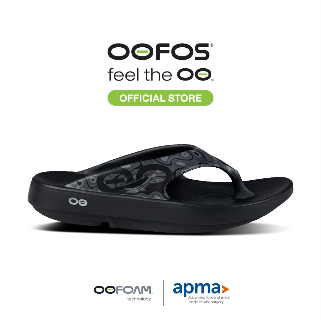 OOriginal Sport Black Water Camo รองเท้าเพื่อการฟื้นฟู