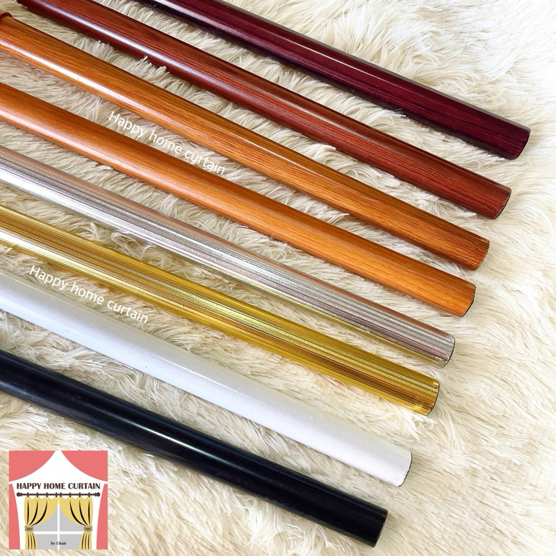 (สินค้าใหม่) รางผ้าม่าน เหล็กแท้ 8 สี ราวเปล่า มาตรฐาน 26 มิล ใช้ในงานรับติดตั้ง หนาไม่ใช่เหล็กรีไซเคิล ราวแขวนผ้าม่าน