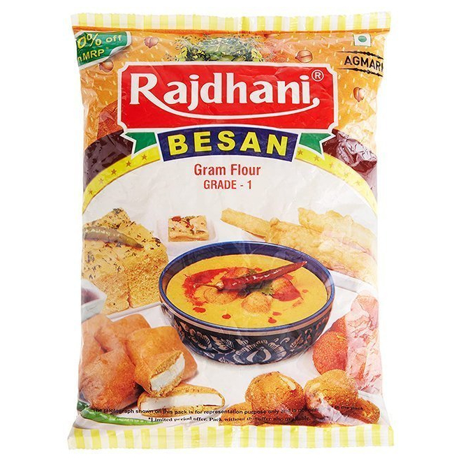 Rajdhani Besan ( Gram Flour ) เบซาน (แป้งกรัม) 500g