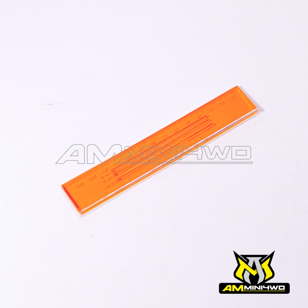 ไม้บรรทัดตัดเบรค รถ Mini4WD รถรางทามิย่า - รูปที่ 2