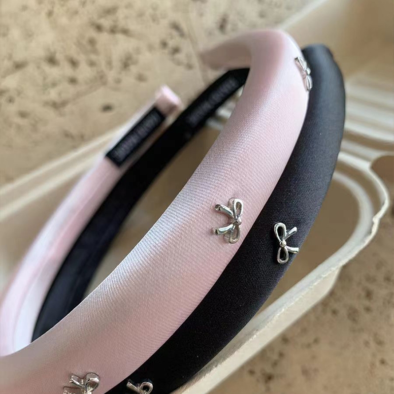 Rubuyou ที่คาดผม คาวบอยยอดนิยมผู้หญิง ประดับโบว์ สีน้ำเงิน INS สไตล์เกาหลีสําหรับผู้หญิง หวาน ย้อนยุค แฟชั่นเครื่องประดั - รูปที่ 6