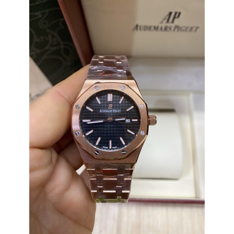 AP นาฬิกาข้อมือผู้หญิง 34 mm ระบบถ่าน นาฬิกาแฟชั่น