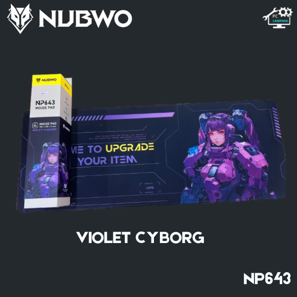 NUBWO MOUSE PAD NP643 มีหลากหลายลายให้เลือก ขนาด 900 x 350 x3 mm