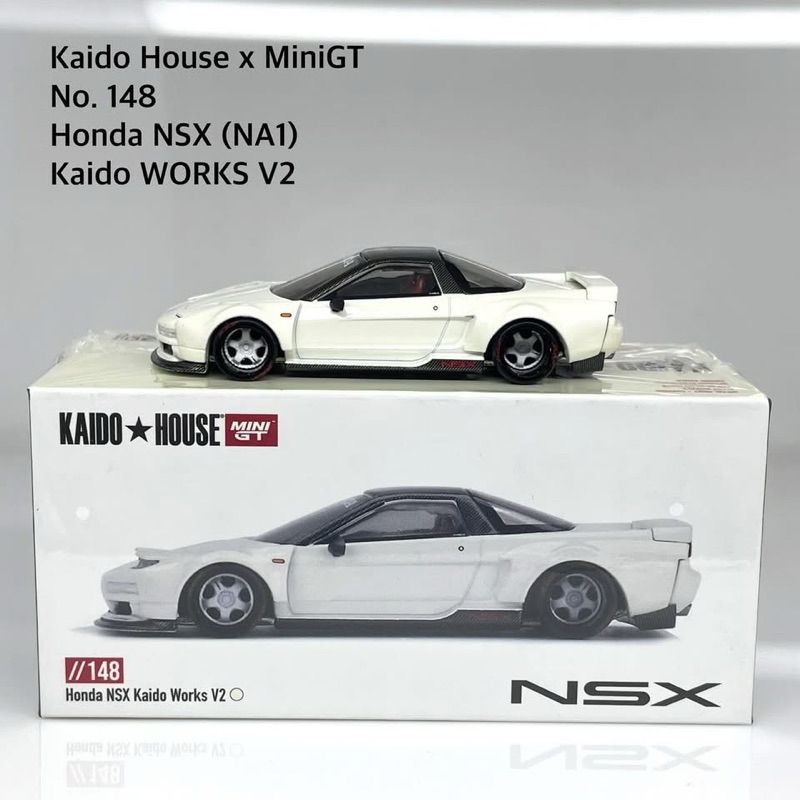 Kaido House x MiniGT 📌No. 148 📌 Honda NSX (NA1) Kaido WORKS V2