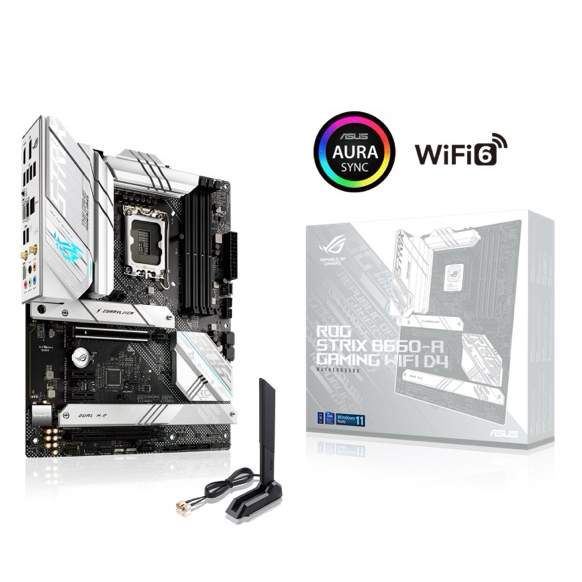 MAINBOARD (เมนบอร์ด) 1700 ASUS ROG STRIX B660-A GAMING WIFI D4 (DDR4) พร้อมส่ง