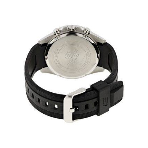 Edifice นาฬิกาข้อมือผู้ชาย สายเรซิ่น สีดำ รุ่น EFV-550P,EFV-550P-1A