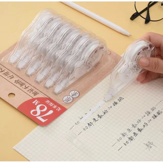 เทปลบคำผิด 78เมตร จัดส่งคละลาย ขายส่ง correction tape