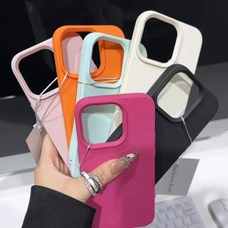 Litchi Pattern อ่อนนุ่มเคส For iPhone 11 13 15 16 Pro Max 14 Plus 12 XR X Xs 16pro 15promax 16promax เคสโทรศัพท์มือถือ