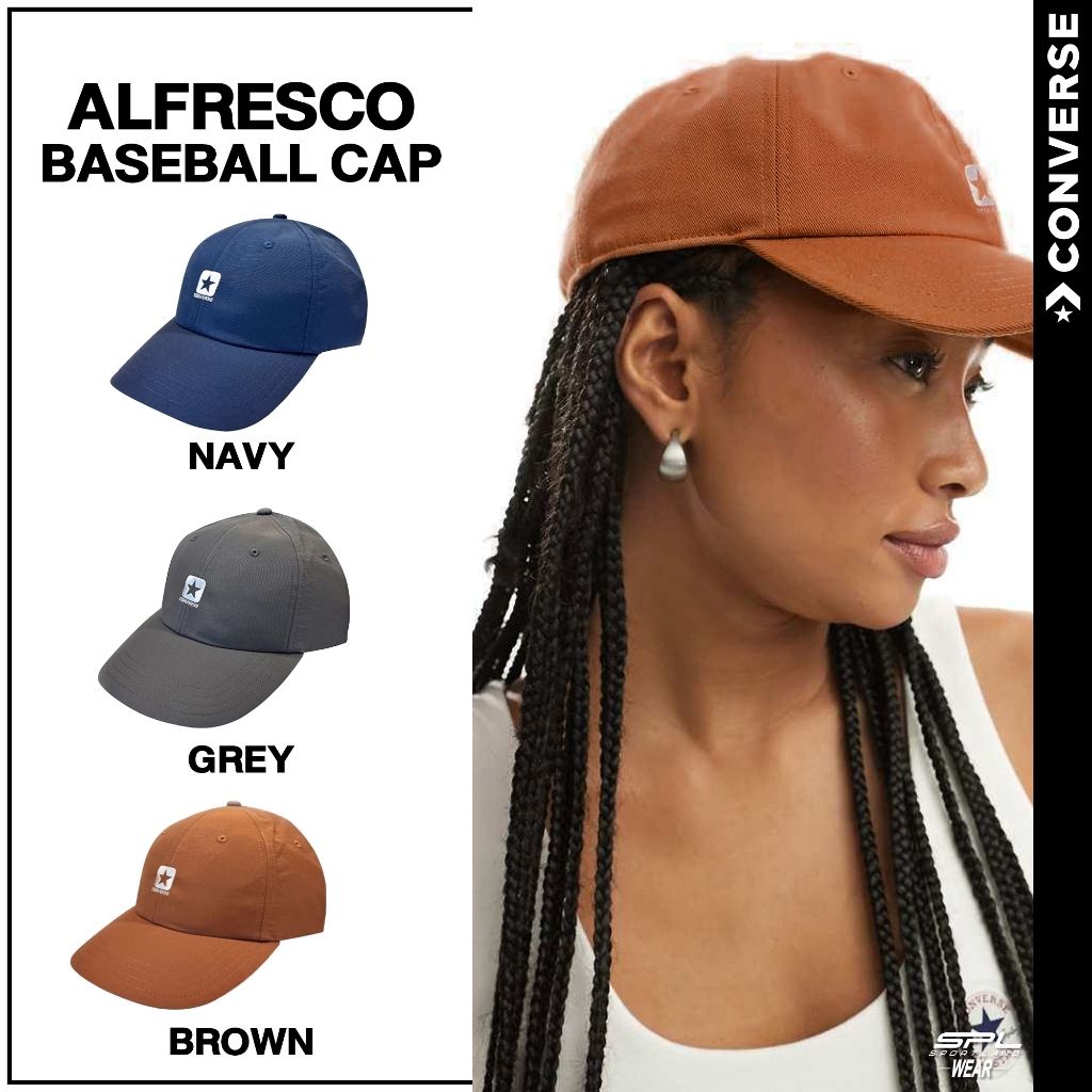 Converse Collection หมวกแก๊ป หมวกเบสบอล Baseball Cap Alfresco 1251354AU_S5BRXX / 1251354BU_S5GYXX / 1251354CU_S5NAXX