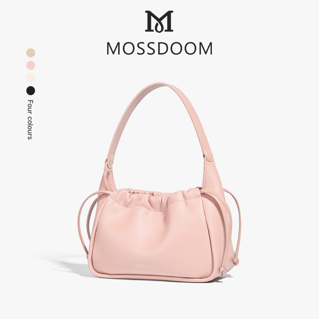 MOSSDOOM Anora Bag กระเป๋าสะพายไหล่แฟชั่นที่เรียบหรู สไตล์มินิมอล