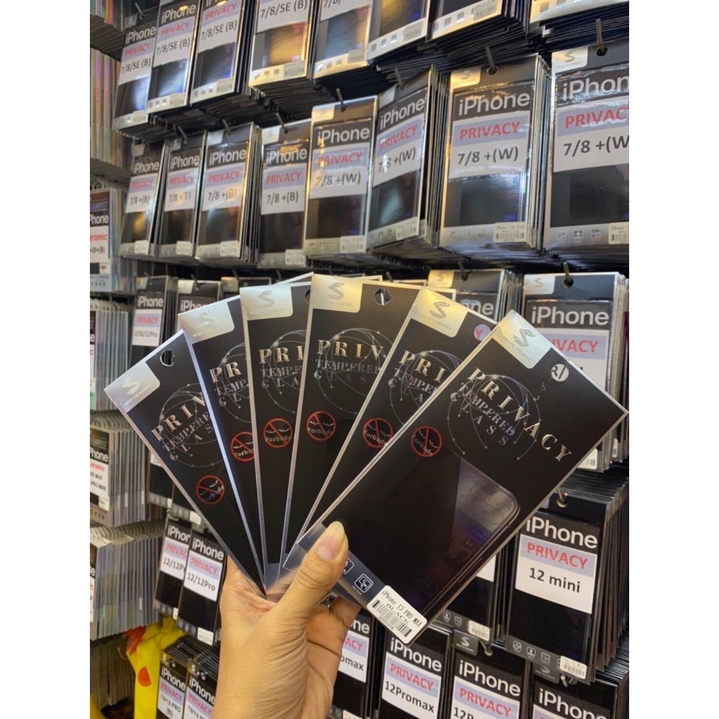 SND to vision PRIVACY ฟิล์มมือถือ IPHONE กระจกกันมอง เต็มจอ