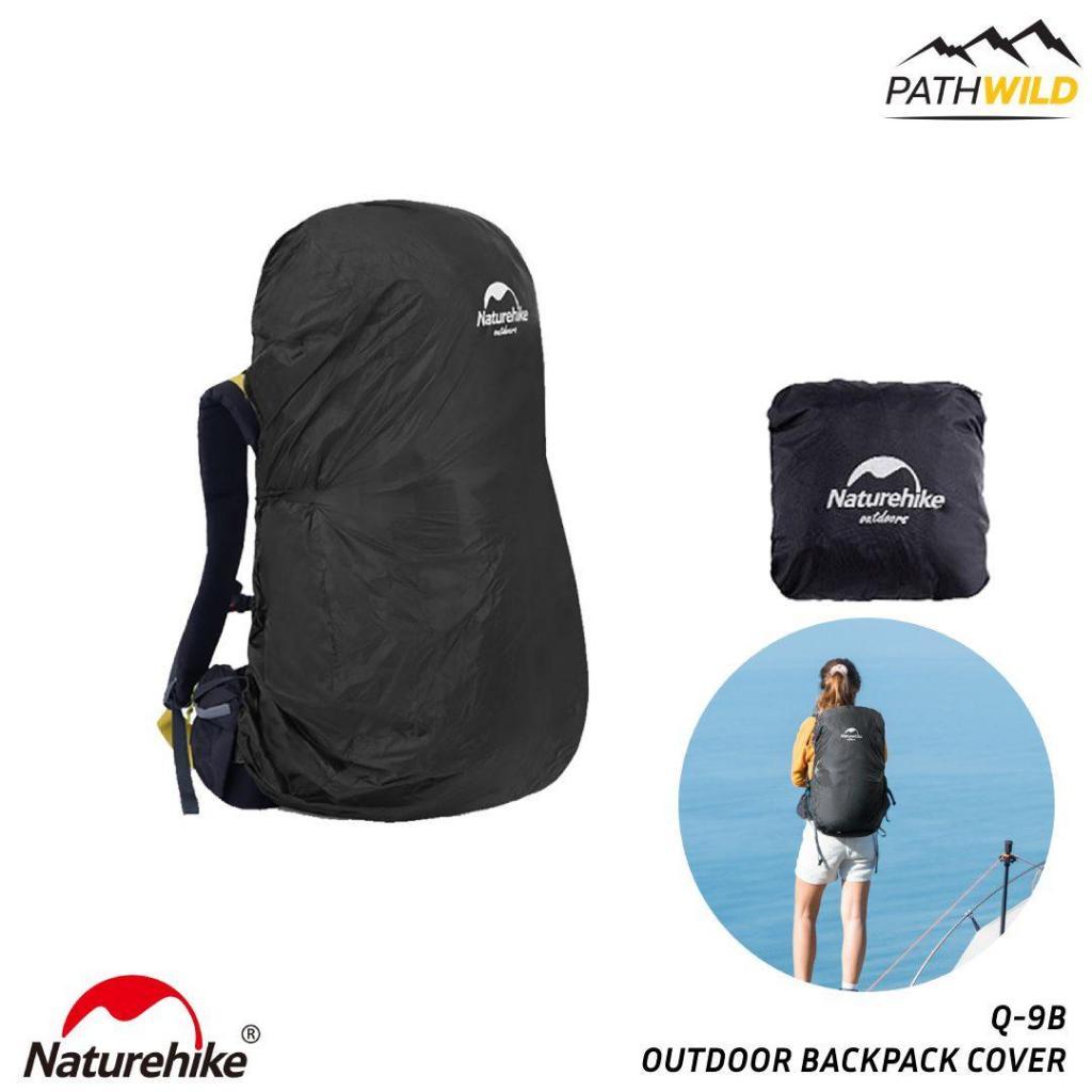 NATUREHIKE OUTDOOR BACKPACK COVER Q-9B ผ้าคลุมเป้ ป้องกันน้ำ PU2000MM ปกป้องเป้จากความสกปรก เหมาะกับ