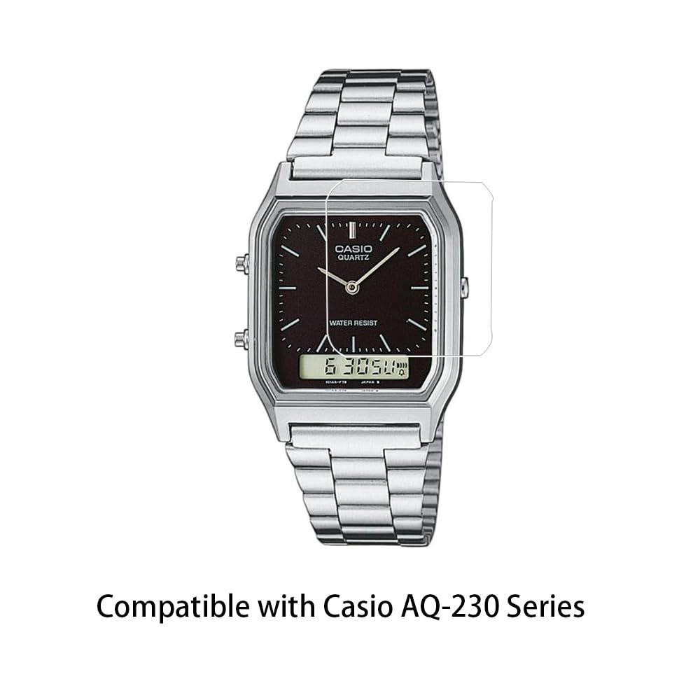 ฟิล์มกันรอยหน้าจอสำหรับ Casio AQ230A-7B / AQ-230GA-9D