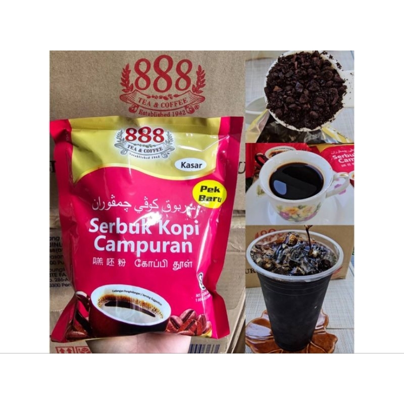 888 กาแฟโบราณ ผงโอเลี้ยงมาเลย์ (200g.)