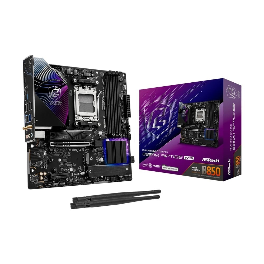 MAINBOARD (AM5) ASROCK B850M RIPTIDE WIFI DDR5 - A0166824