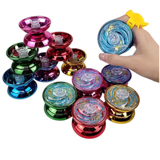 ของเล่น yoyoโยโย่ อลูมิเนียม 6 สี พร้อมสายคล้อง