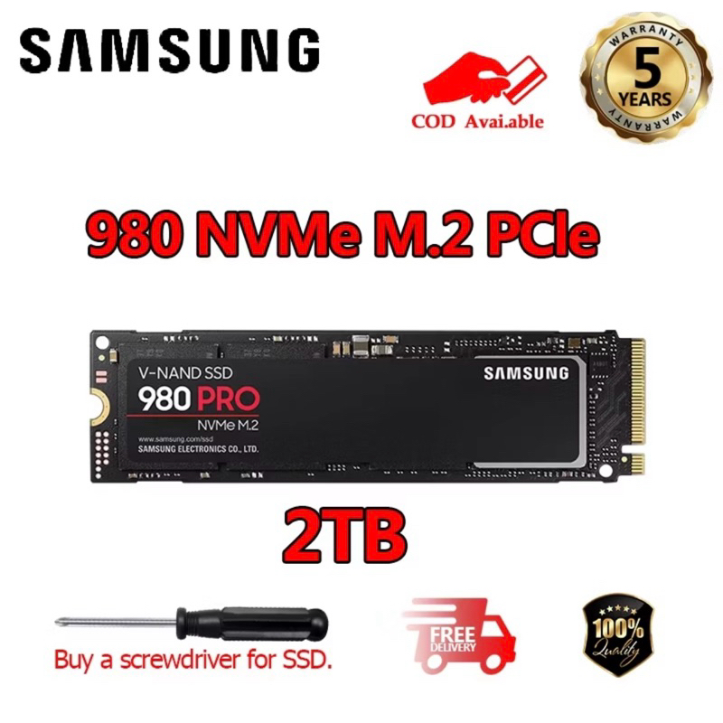 Samsung 2TB 980 PRO M.2 NVMe SSD