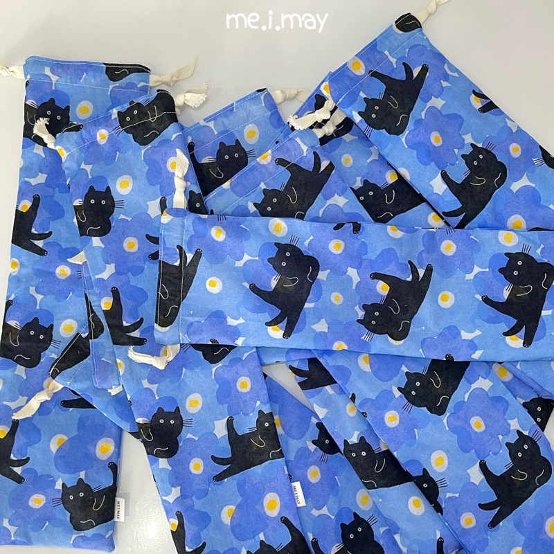 (พร้อมส่ง) ถุงผ้าใส่เครื่องหนีบผม-เครื่องม้วนผม 👩🏻✨