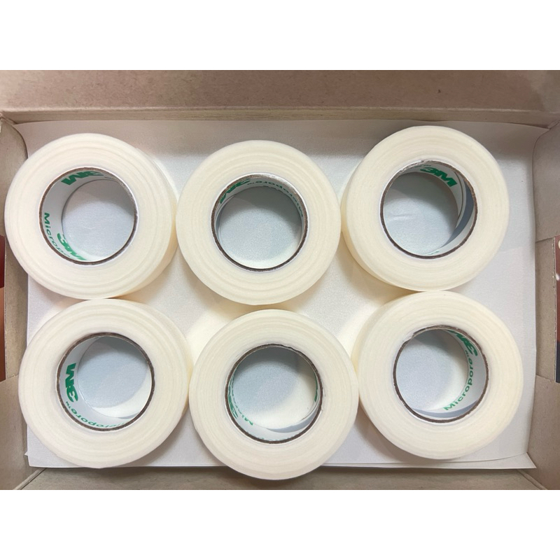 3M Micropore Surgical Tape เทปแต่งแผลทางการแพทย์ ชนิดเยื้อกระดาษ แบ่งขาย 1 นิ้ว,1/2 นิ้ว(ราคา/ 1 ม้วน) ราคา ถูกที่สุด ดีลบีเคเค แกลเลอรีภาพที่ 6