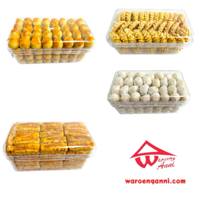 Indonesia Kue Kering Cookies Nastar / Kastangel / Putri Salju / Sagu Keju 350 gram