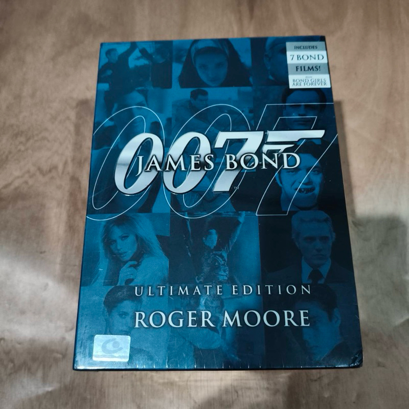 Boxset James Bond 007 Roger moore 15 แผ่น 7 ภาค ซับไทย เสียงไทย มือ1