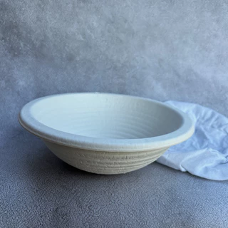 Wood Pulp Banneton Proofing Baskets ตะกร้ารองหมักโดขนมปัง รุ่น Wood Pulp พร้อมผ้ารอง (กระดาษเยื่อไม้)